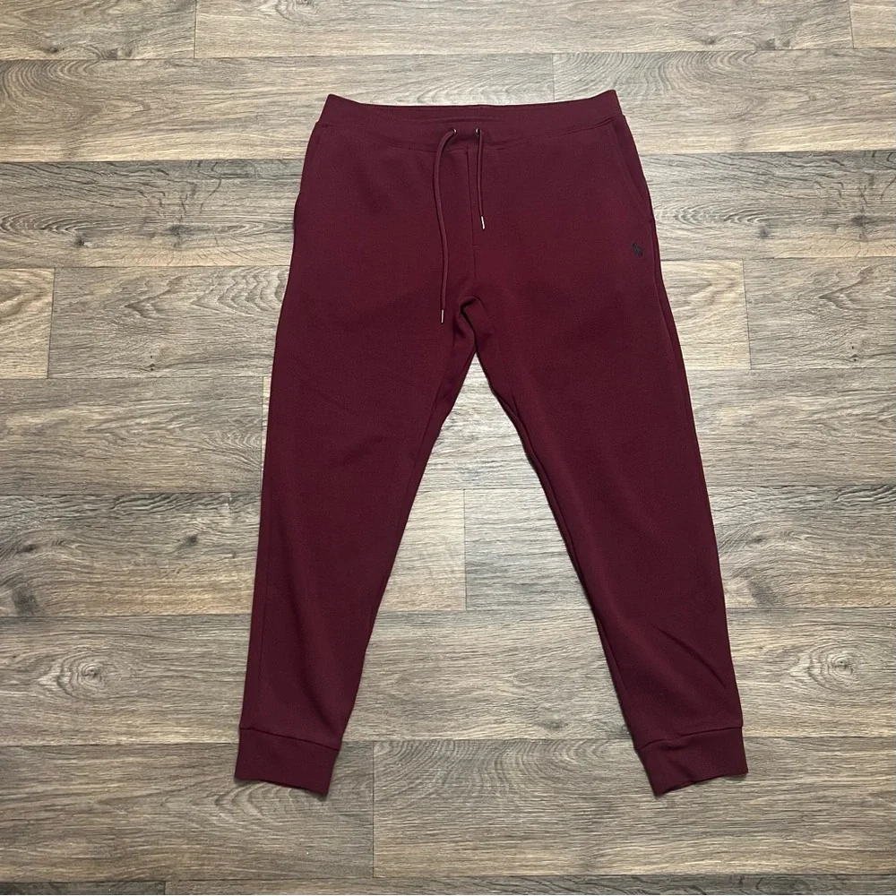 Polo Ralph Lauren Double-Knit Jogger Pant Maroon Size Large